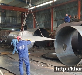 Gia công Cuốn thép ống tại Khánh Anh